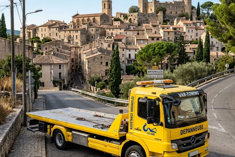 Dépannage et remorquage automobile à Brignoles dans le Var