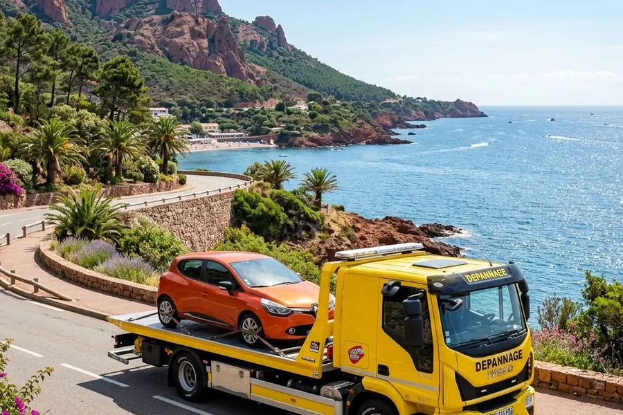 Dépannage et remorquage automobile à Fréjus sur le littoral varois